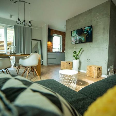 Przystan I Apartment Ostroda Bagian luar foto