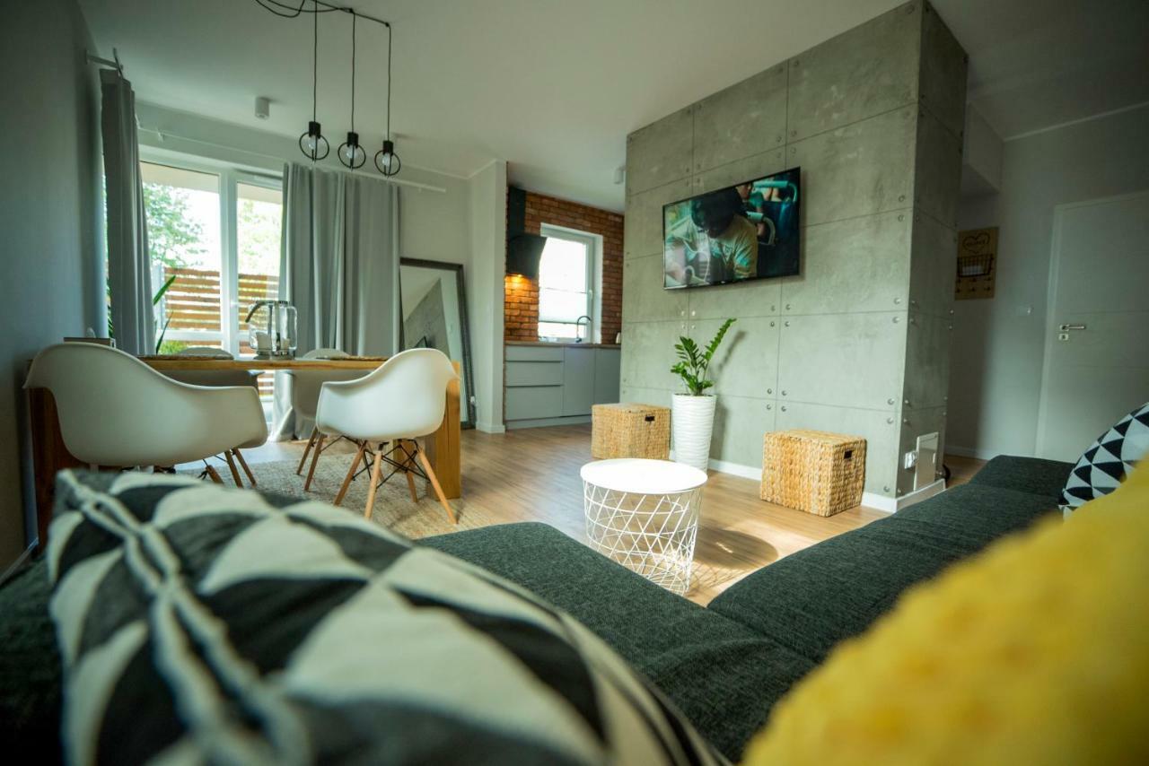 Przystan I Apartment Ostroda Bagian luar foto