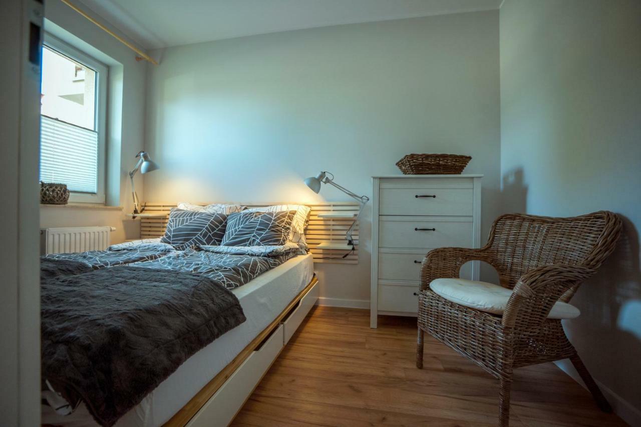 Przystan I Apartment Ostroda Bagian luar foto