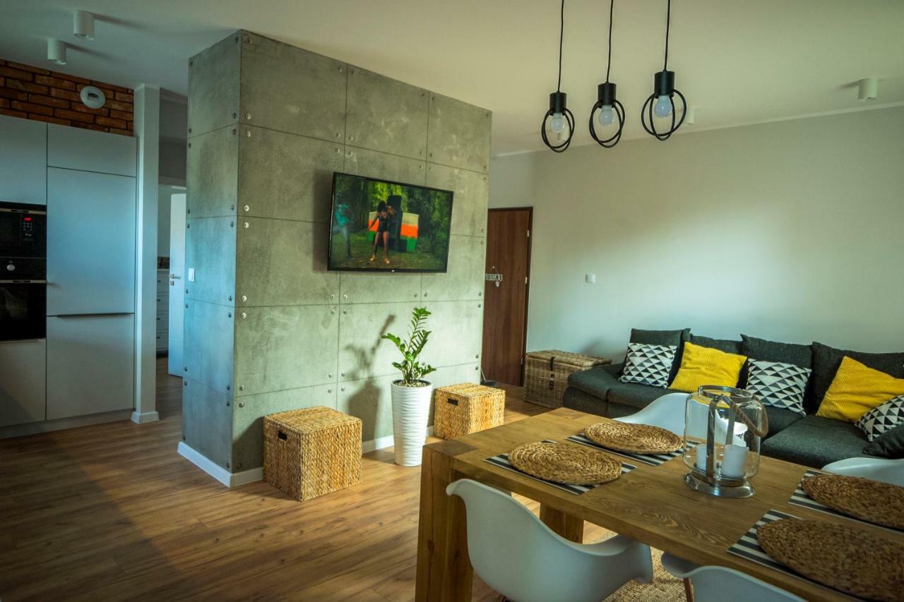 Przystan I Apartment Ostroda Bagian luar foto
