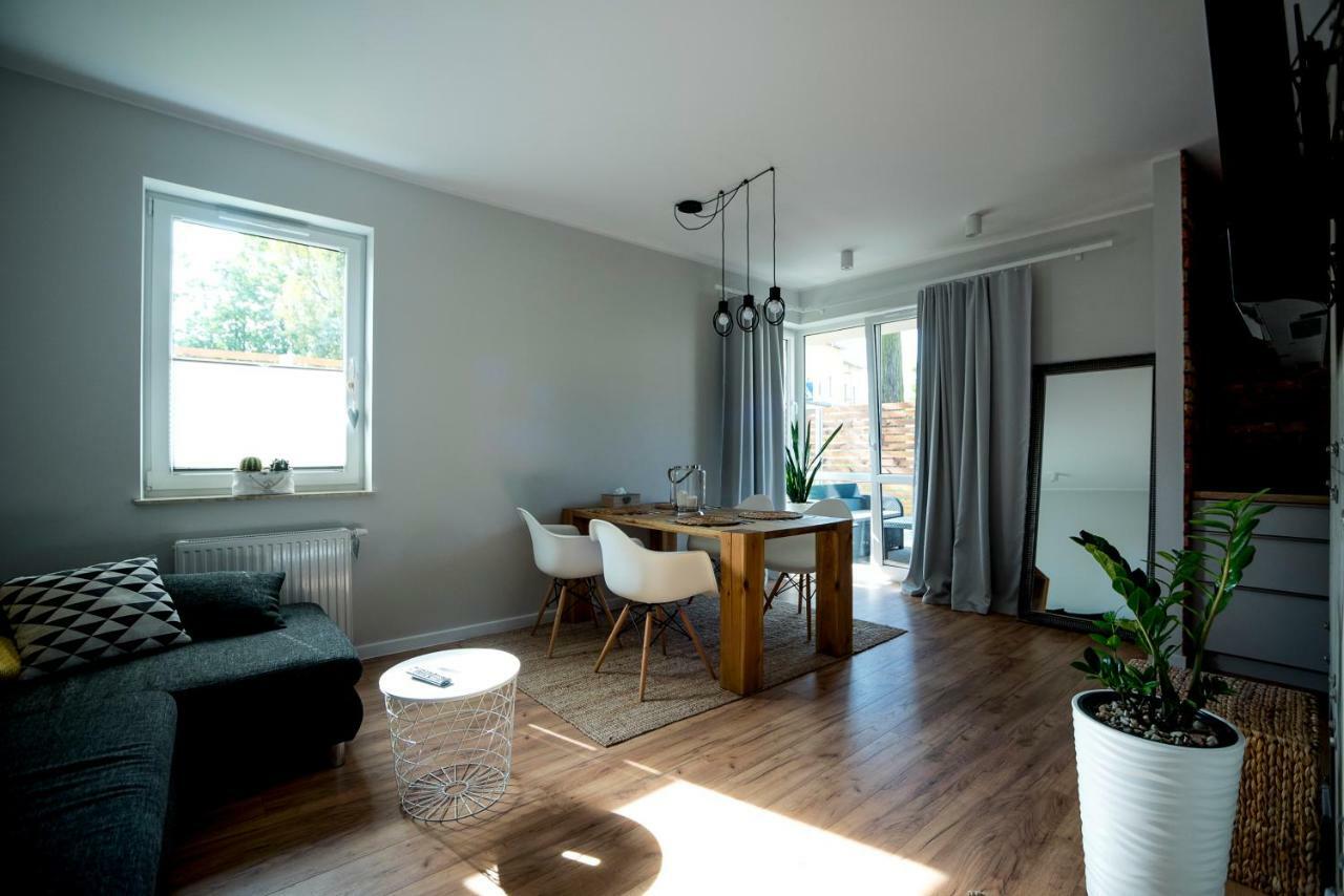 Przystan I Apartment Ostroda Bagian luar foto
