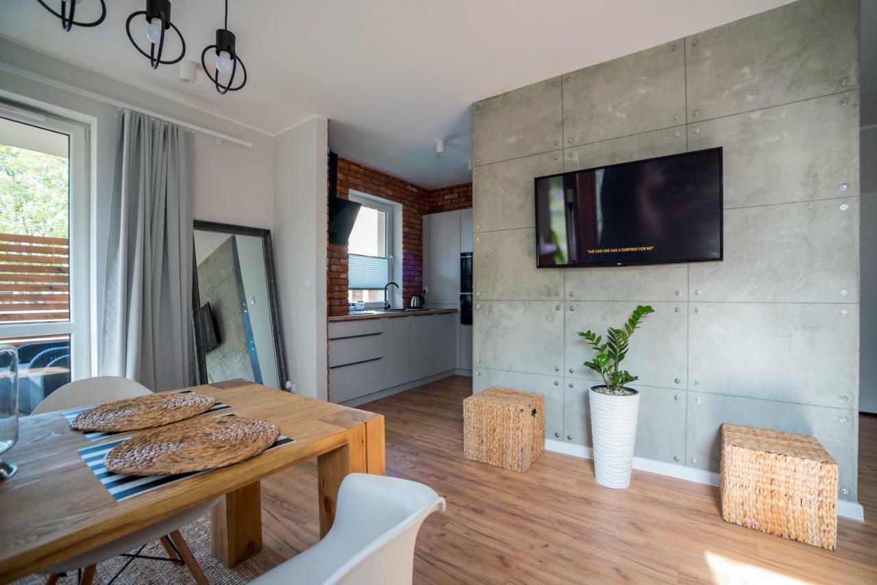 Przystan I Apartment Ostroda Bagian luar foto