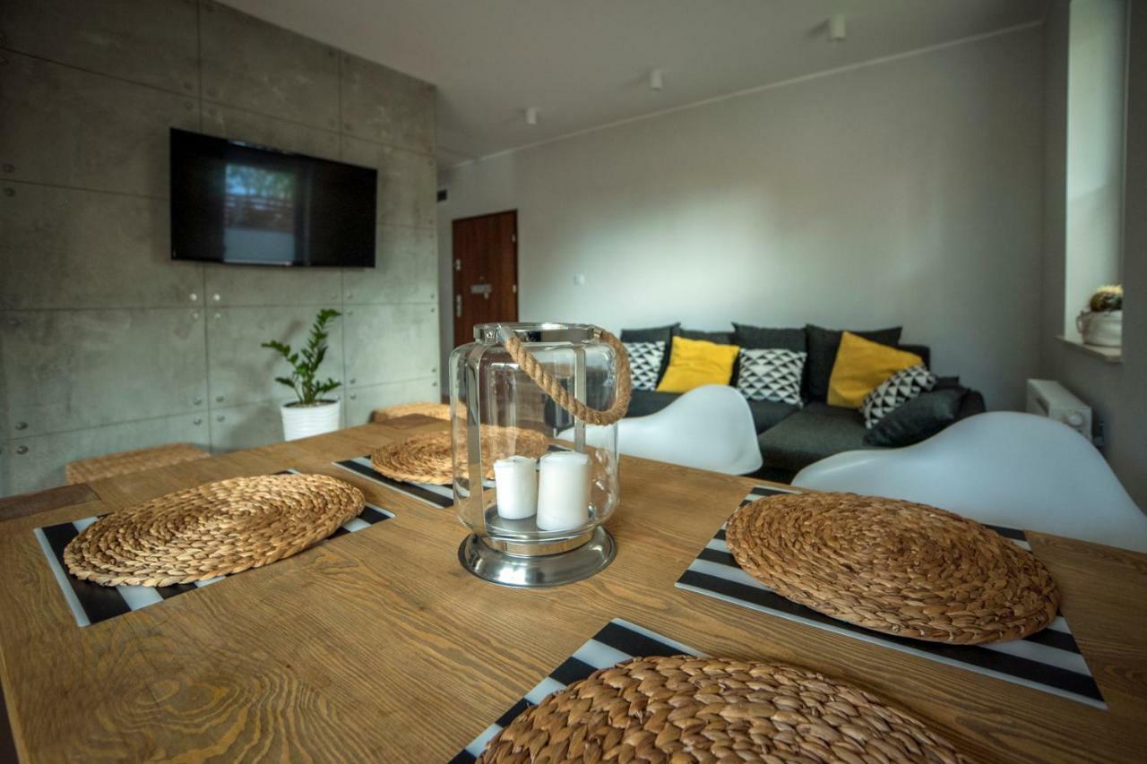 Przystan I Apartment Ostroda Bagian luar foto